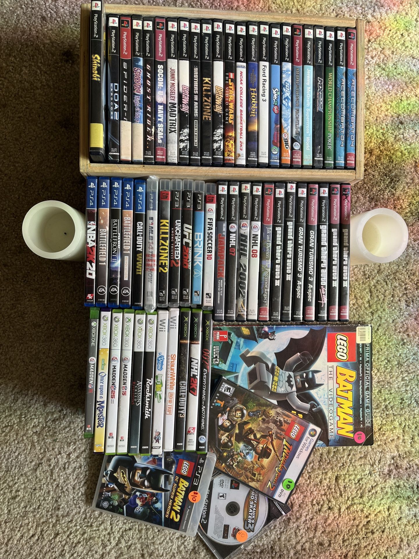 Xbox/ Xbox One / Xbox 360/ Pc/ Manual/ Ps2/ PS3/ PS4 / Wii