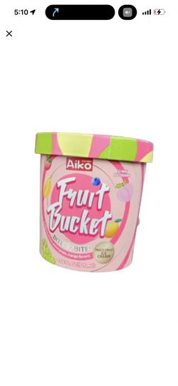 AIKO viral fruit bucket ice cream