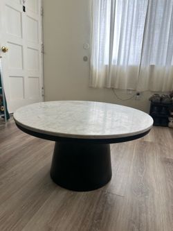 WEST ELM Marble Coffee Table