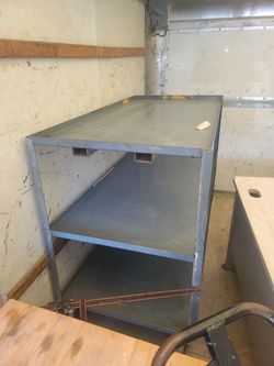 Big Rolling metal Cart.