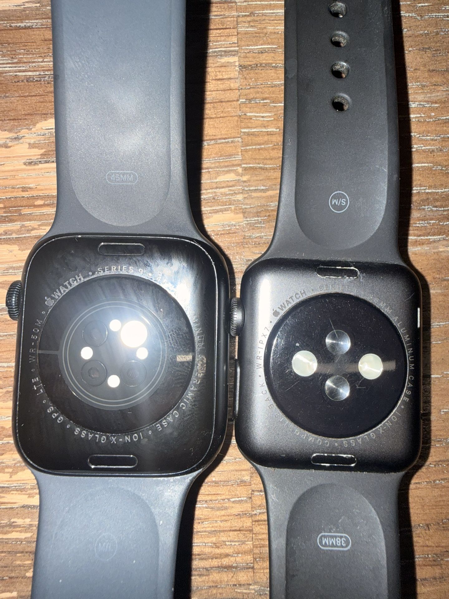 Locked Apple Watches Series 1& 9