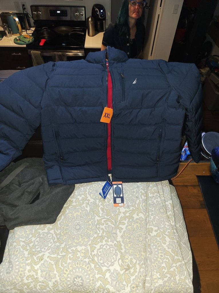 Nautical Puff Jacket