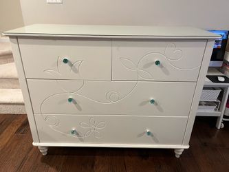 White dresser