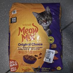 Meow MIX 30 POUNDS $30