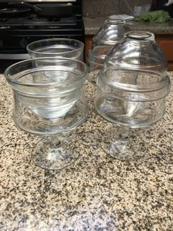 Princess House Vintage Seafood Cocktail & Liner