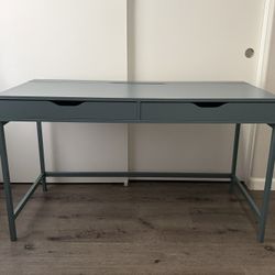 IKEA ALEX Desk (Turquoise-Gray)