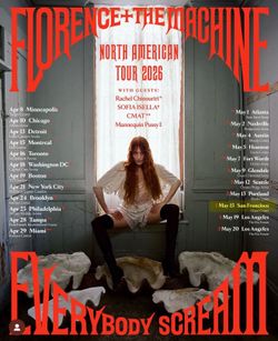 Florence and the Machine Tickets (2) May 15th, 2026 - Chase Center SF