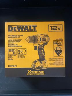 DeWalt xtreme 12V MAX Cordless Drill/Driver Kit 3/8