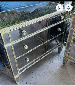 Mirrored Dresser
