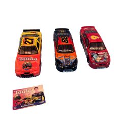 Lot Of 3 Action #88 Batman Ford #9 Cartoon Network #27 Tonka Ford DieCast