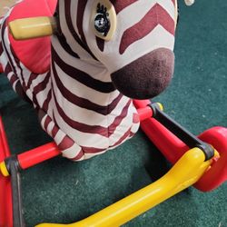 Zebra Bouncy Ride 