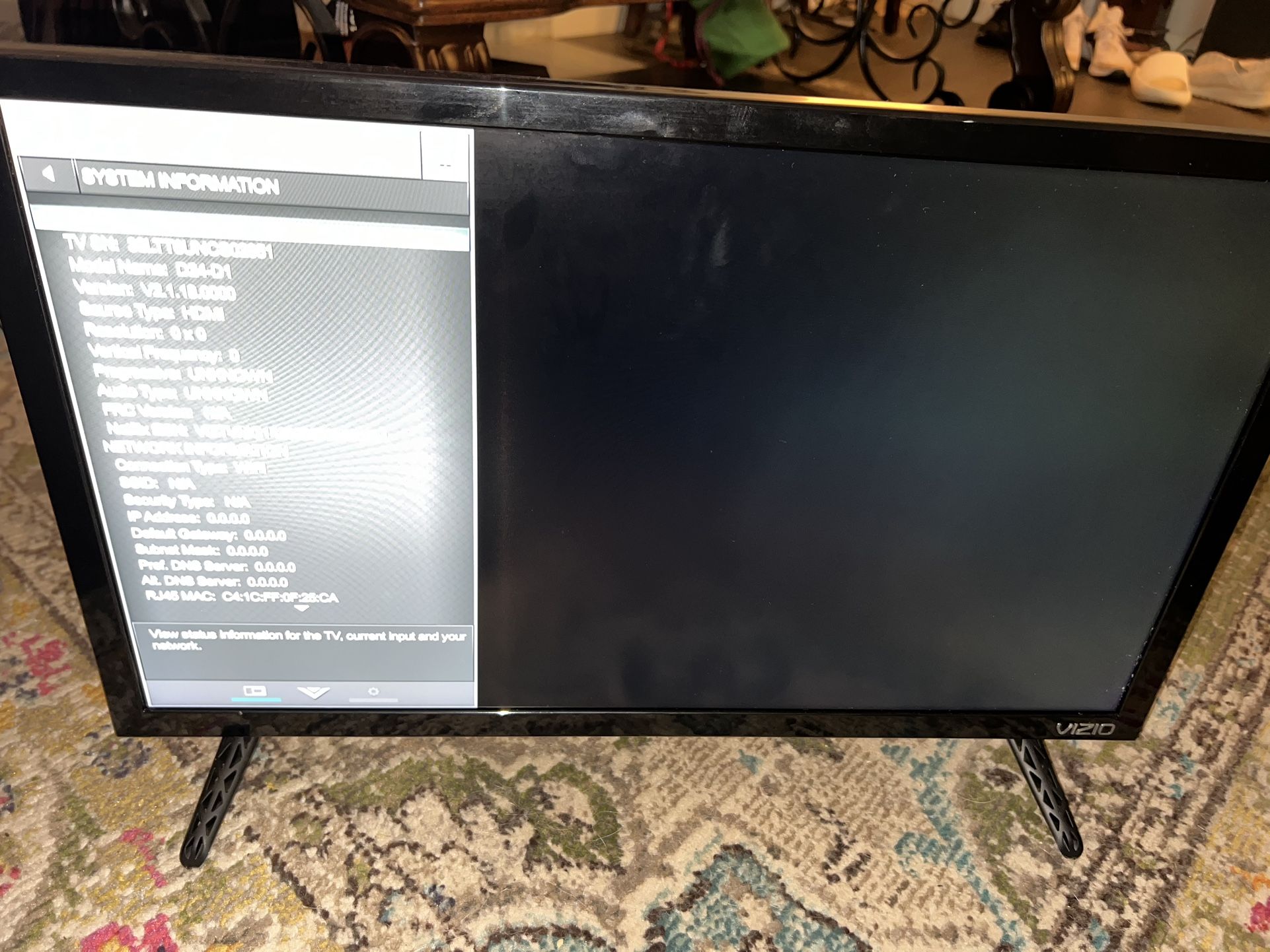 “24” inch Vizio HD TV