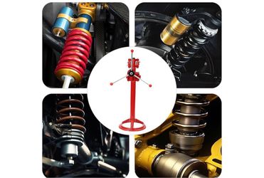 Auto Spring Compressor, Hand Operate Strut Spring Compressor Tool w/Adjustable Height 35.5-45 inches, 2200lbs Load Bearing Capacity, Coil Spring Press