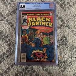 1st Black panther *DOUBLE COVER* RARE