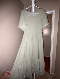 Green dress