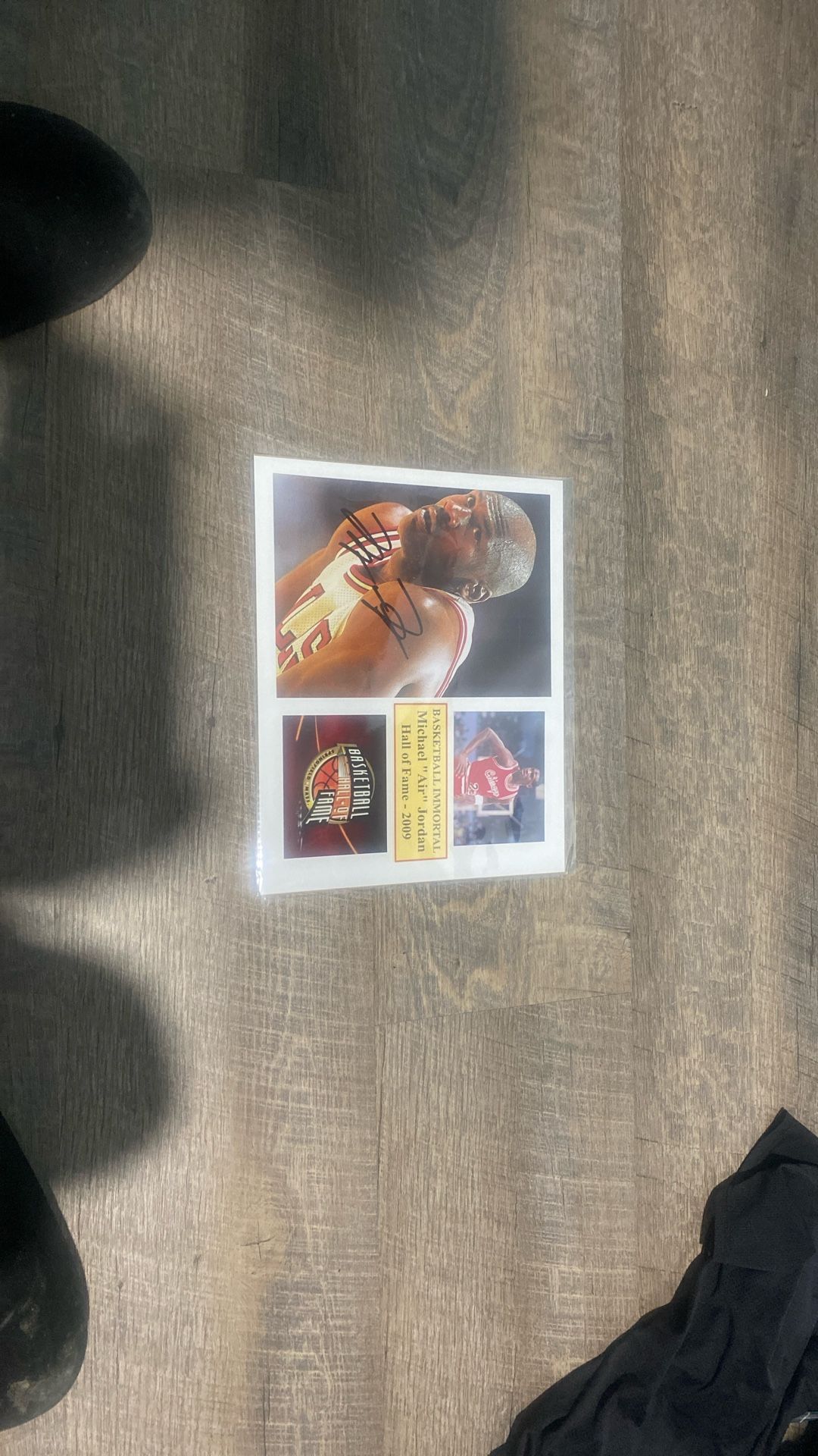 Mj Signed And Authenticated Poster