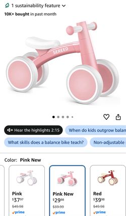 Sereed Toddler bikes