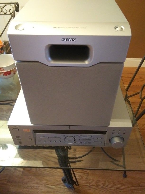 Sony STR-K840P Receiver & 100W Subwoofer