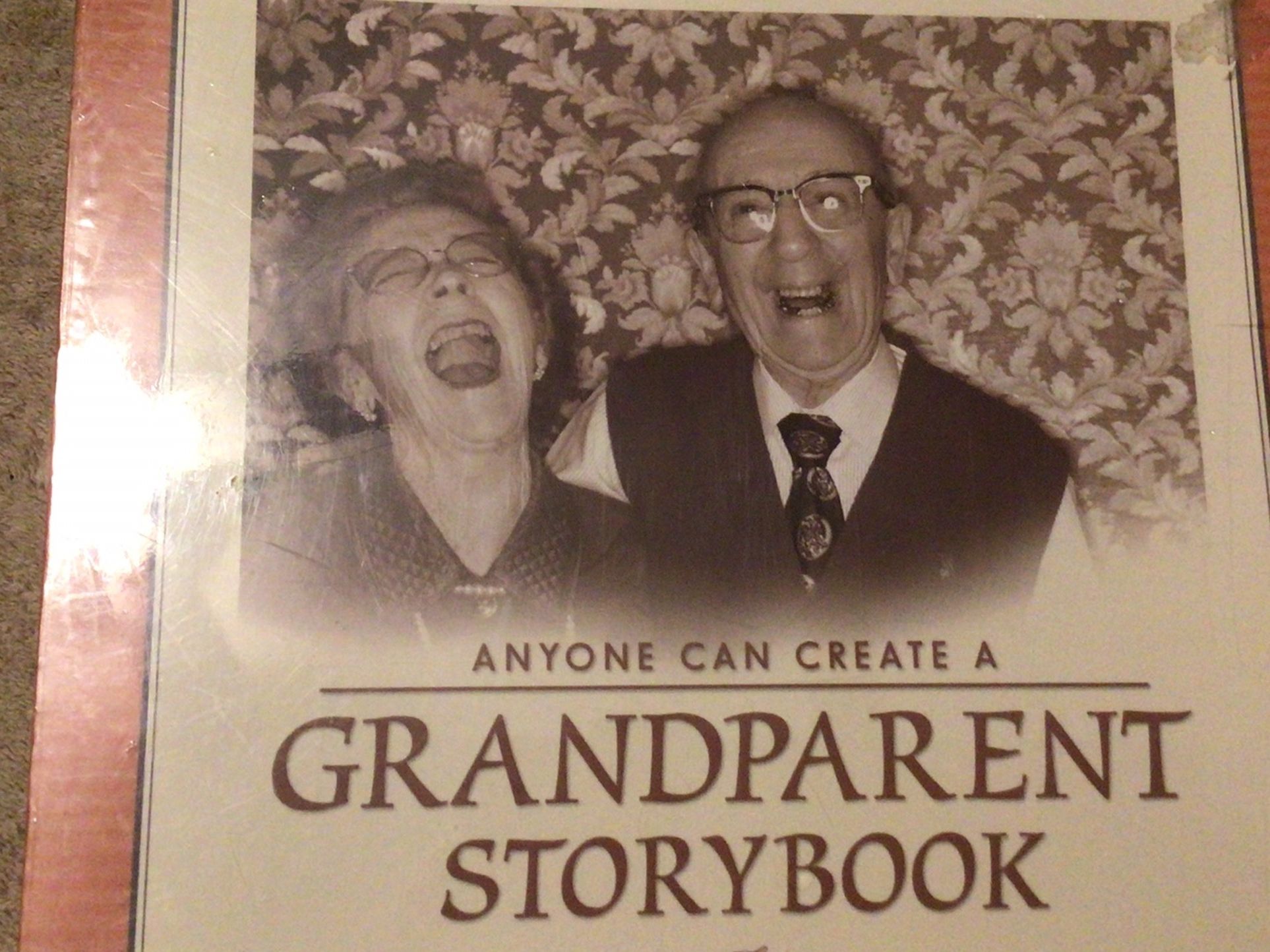 New Grandparent Storybook Create & Leave Personalized Stories & Memories