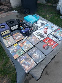 1 GameCube 8 Games. 2 Controllers & cables $350!  Extra Game cube i do $400!. $230! Nintendo wii sonic edition combo. $600! All you see. Trade are wel