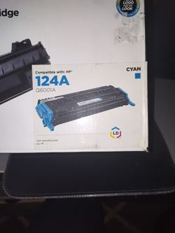 Hp Toner Cartridge Cyan 124a- Unopened