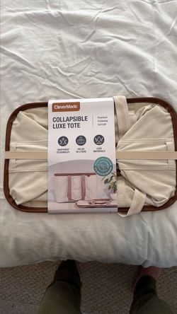 CleverMade Collapsible Luxe Tote