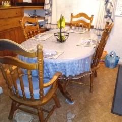 Kitchen Table and 6 Chairs Set