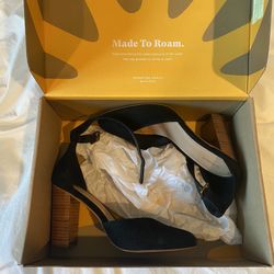 Soludos The Collette Black Heels