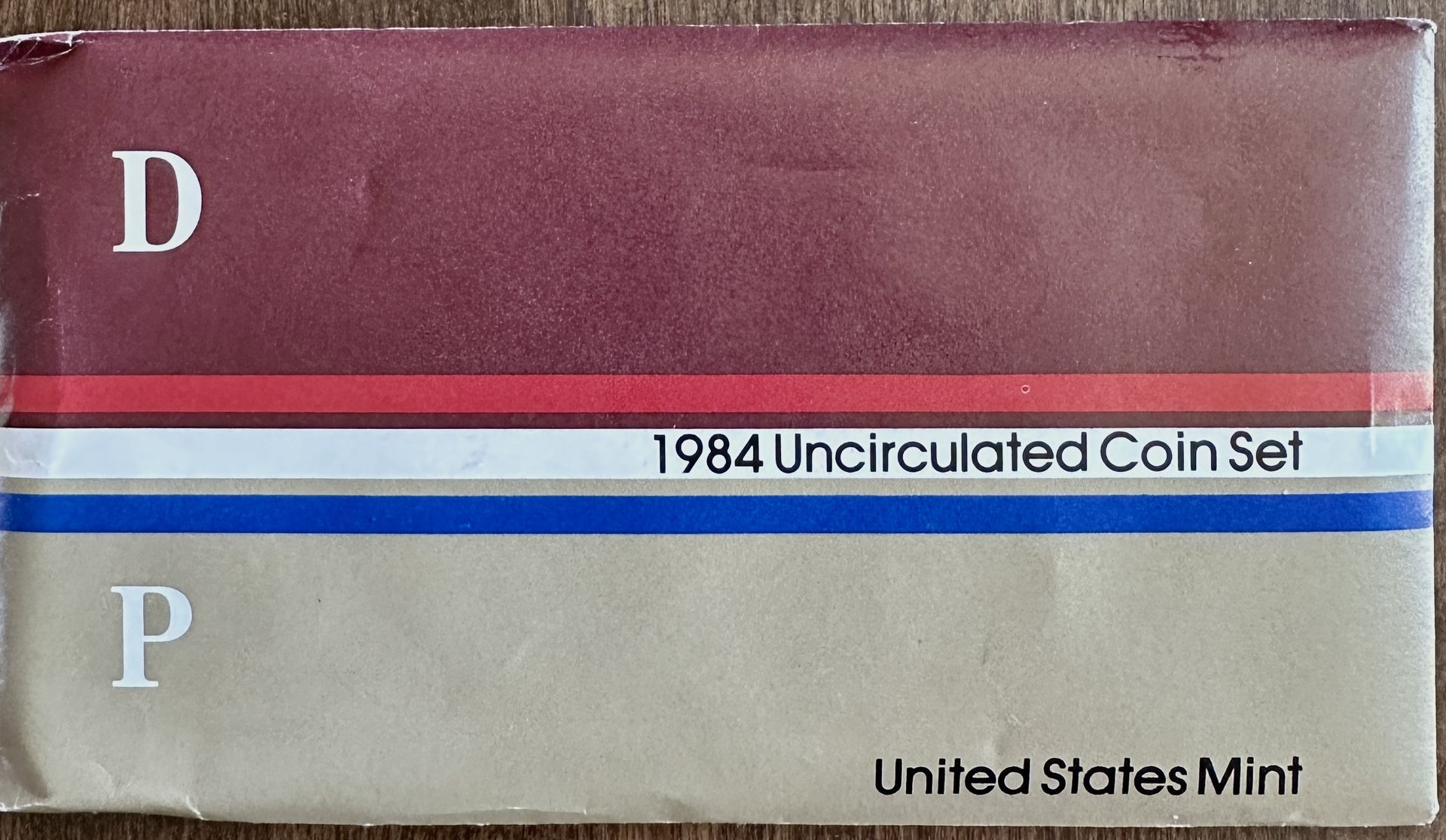 1984 MINT uncirculated Coin Set