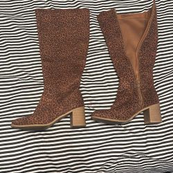 Leapord Boots