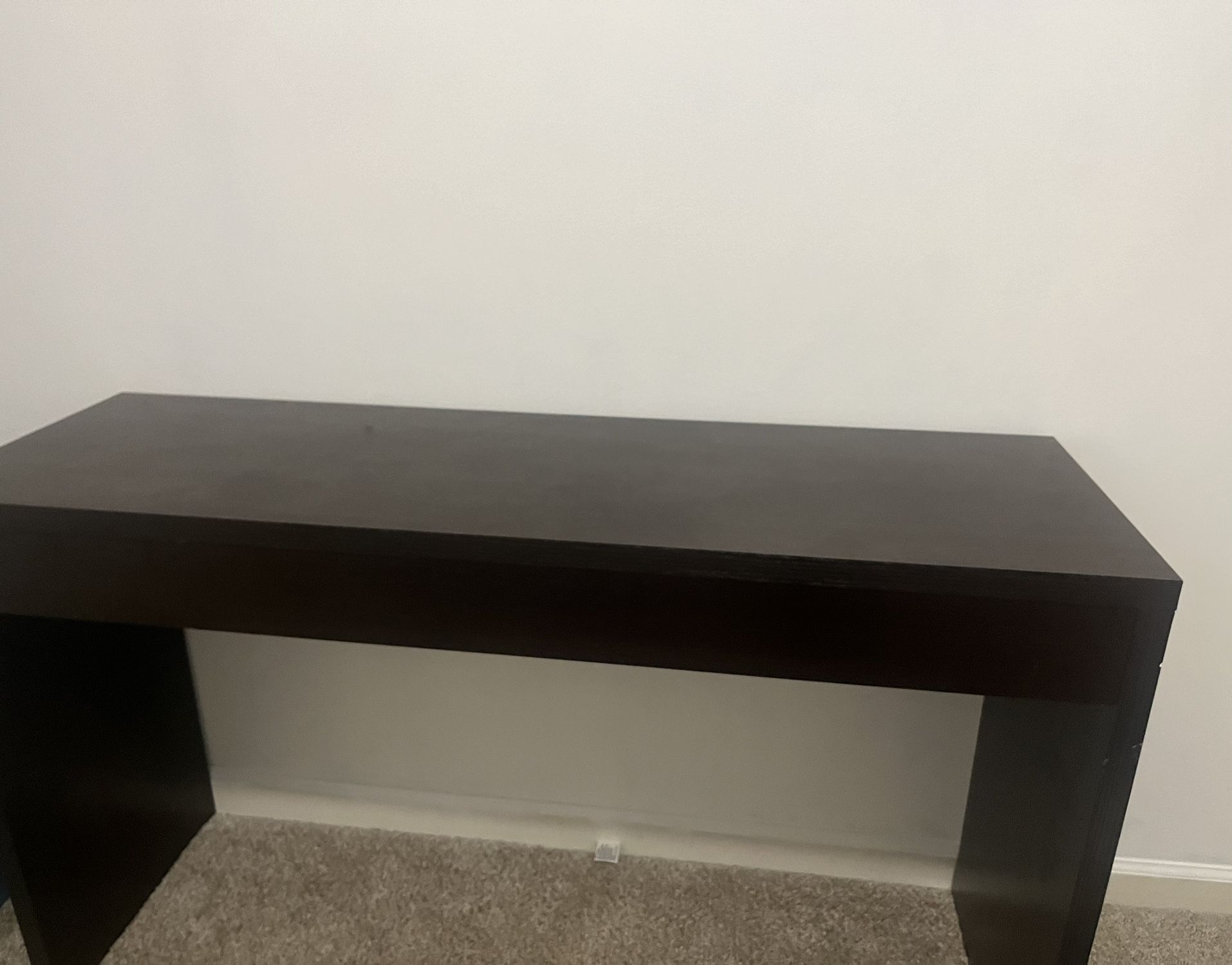 Convenience Concepts Northfield Hall Console Desk Table, 48(L) x 15.5(W) x 28"(H)