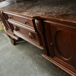Dresser Desk Mid Century 