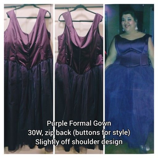 Purple Ball Gown