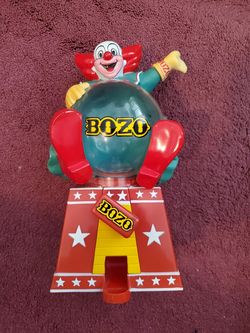 Bozo the Clown gumball/candy dispenser
