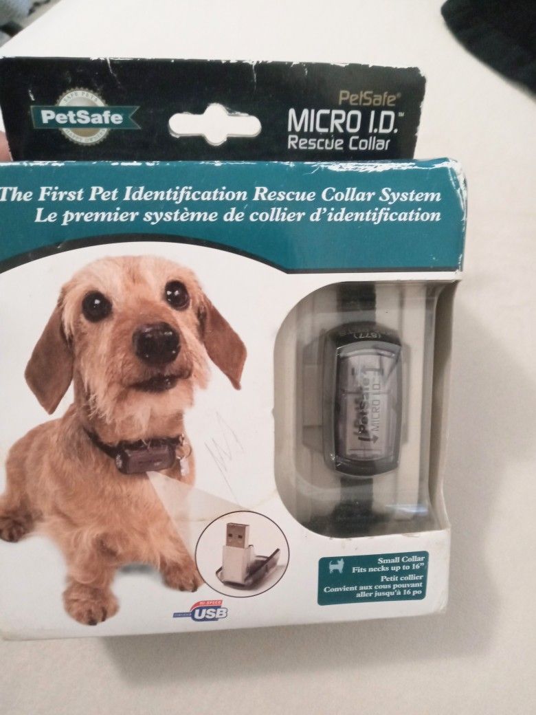 PetSafe MICRO ID Rescue Collar Small Collar Necks Up To 16 Inches
