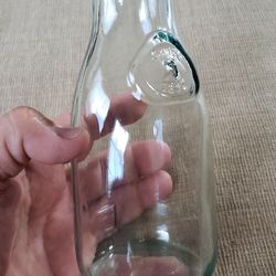 Vintage Paul Mason Since 1852 Glass Milk Bottle, Wine Carafe, or Vase

