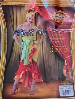 Women's Chiquita Banana Costume (Size Medium)