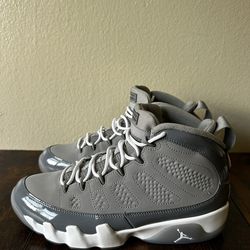 Jordan 9 Cool Grey Size 9.5 Men’s