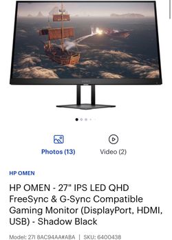 OMEN 27 164 Hz Moniter