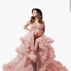 Maternity photoshoot dress