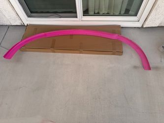 Hot Pink Universal Front Bumper Lip / Splitter – 5 ft. 11 in.