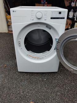 LG Front Load Dryer White