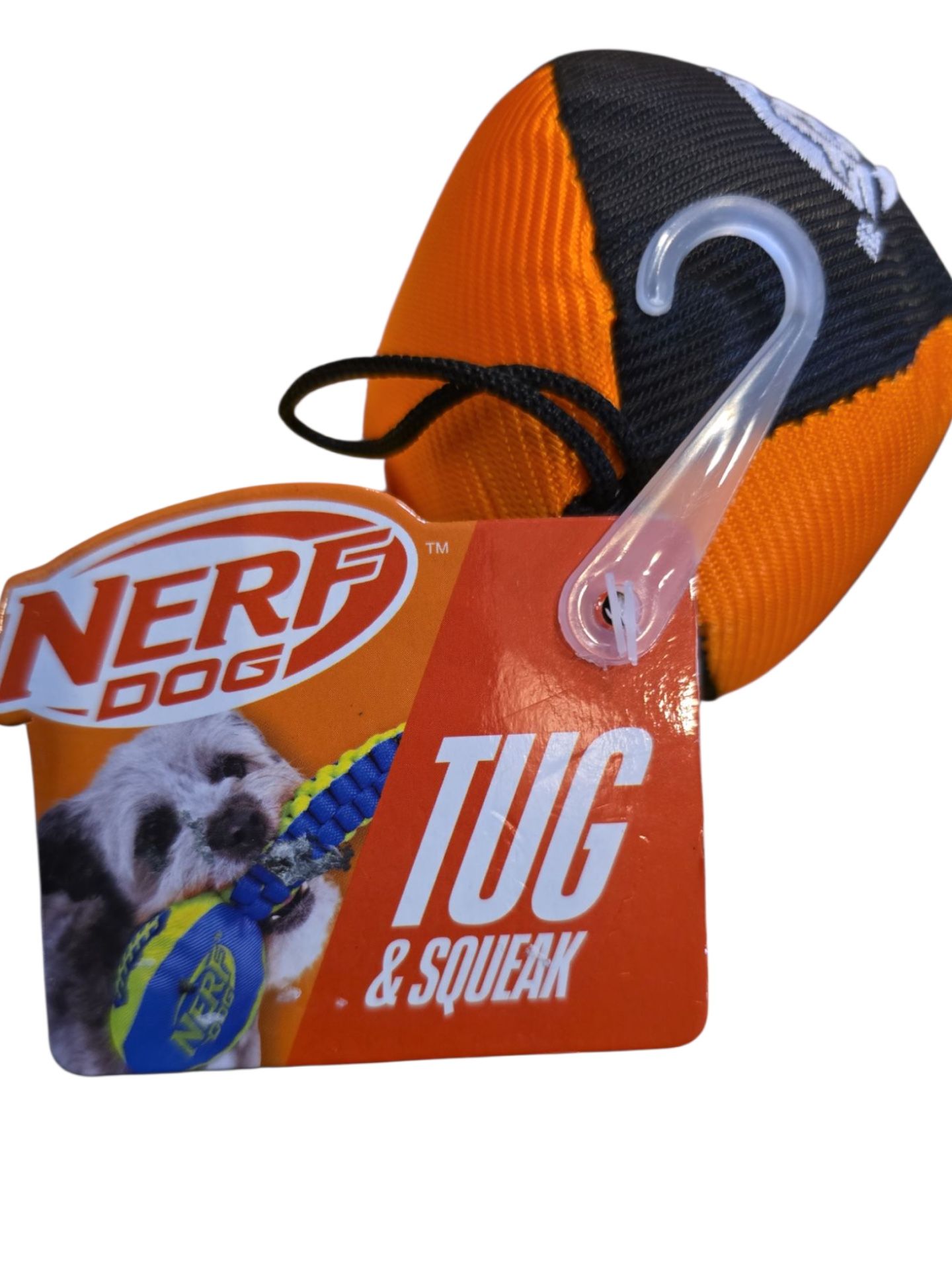 Nerf Dog Vortex Chain Tug Dog Toy, 25-in
