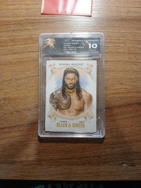 Roman Reigns Grade 10 Card