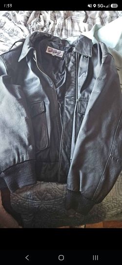 Leather jacket
