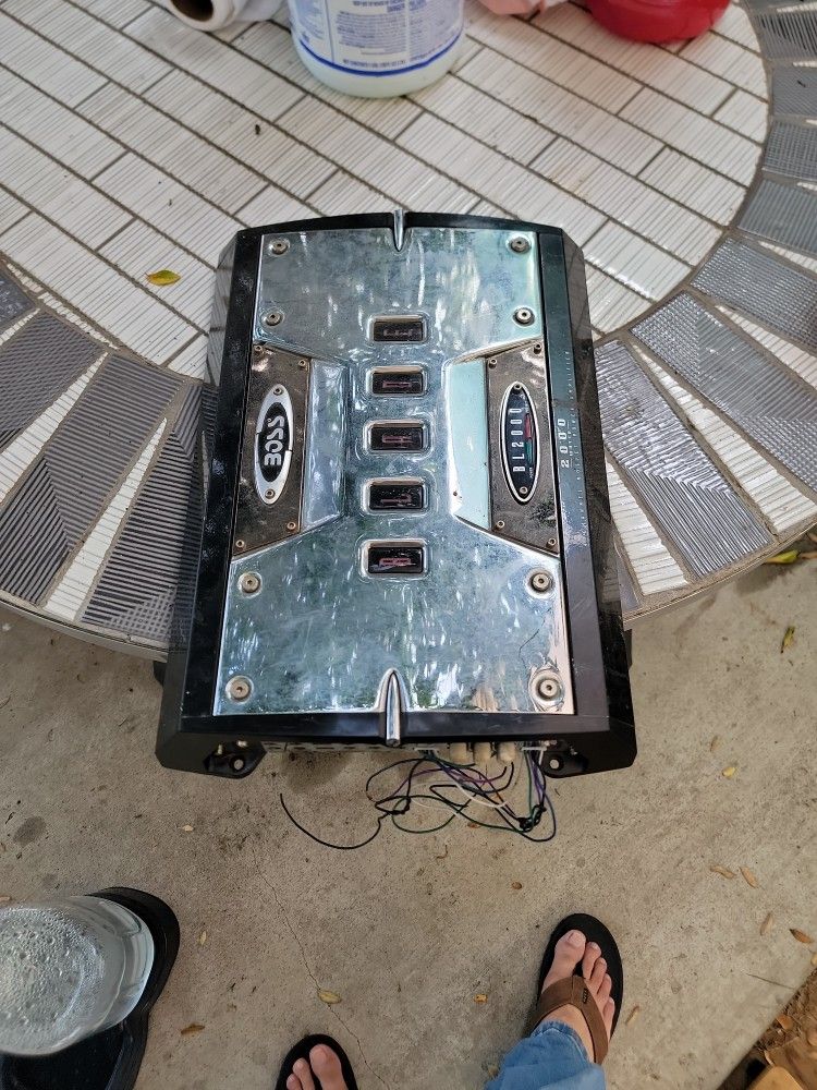 Amplificador De Carro  Marca Boss