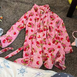 Kids Strawberry Shortcake Robe