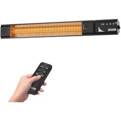 Wall-mounted outdoor / indoor infrared heater