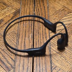 Aftershokz OpenRun with USB-C Charging Wireless Bluetooth Headphones - Black
