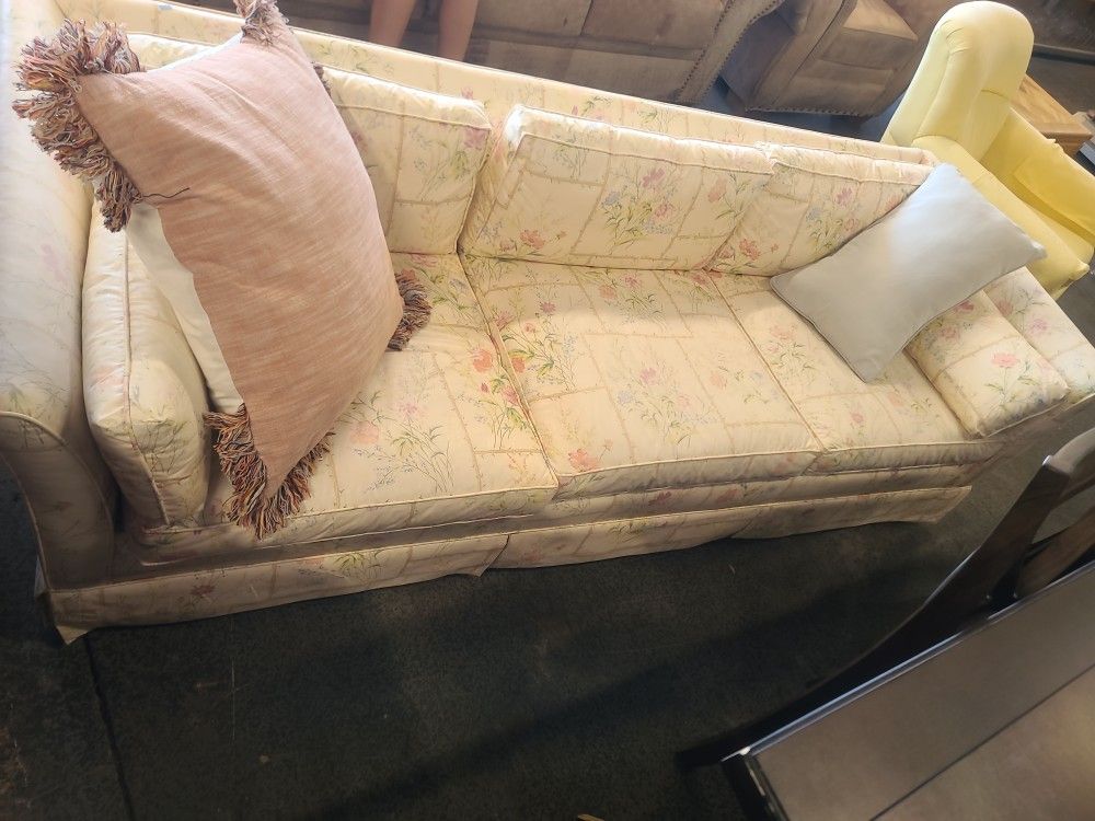 Floral Sofa